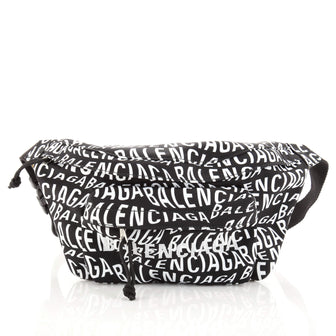 Balenciaga Explorer Belt Bag Printed Nylon Medium