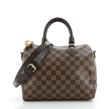 Louis Vuitton Speedy Bandouliere Bag Damier 25