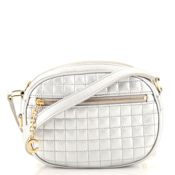 Celine C Charm Camera Bag Quilted Leather Small