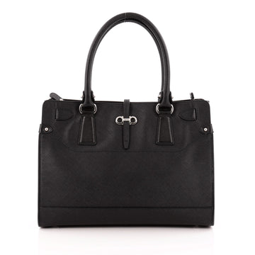 Salvatore Ferragamo Briana Tote Saffiano Leather Small