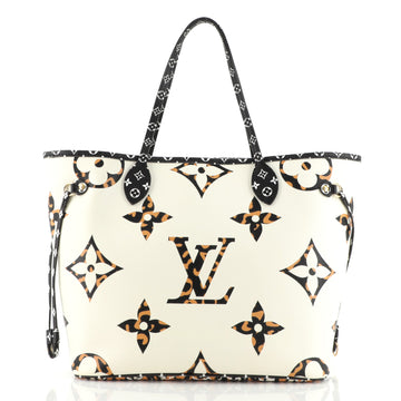 Louis Vuitton Neverfull NM Tote Limited Edition Jungle Monogram Giant MM