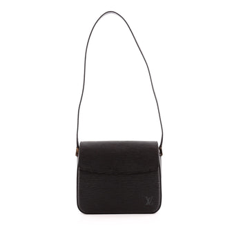 Louis Vuitton, Bags, Authentic Louis Vuitton Black Epi Leather Buci Bag