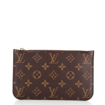 Louis Vuitton Neverfull Pochette Monogram Canvas Small