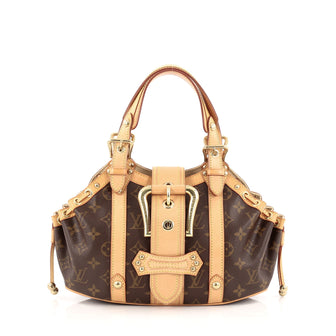 Louis Vuitton Theda Handbag Monogram Canvas GM
