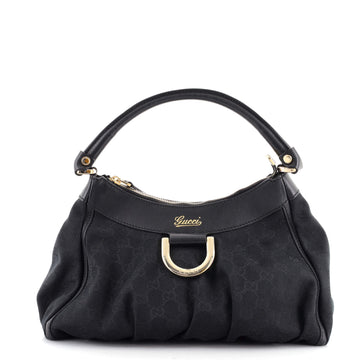 Gucci D Ring Hobo GG Canvas Small