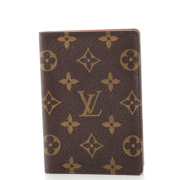 Louis Vuitton Passport Cover Monogram Canvas