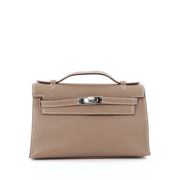 Hermes Kelly Pochette Swift
