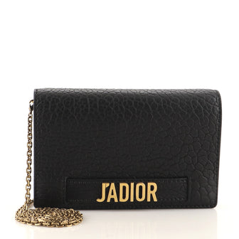 Christian Dior J'Adior Wallet on Chain Leather