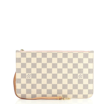 Louis Vuitton Neverfull Pochette Damier Large