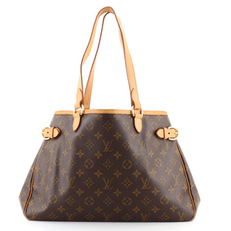 Louis Vuitton Batignolles Handbag Monogram Canvas Horizontal