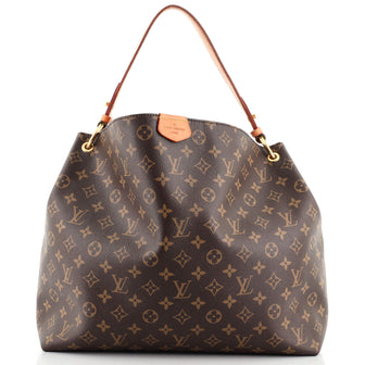Louis Vuitton Graceful Handbag Monogram Canvas MM