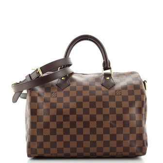 Louis Vuitton Speedy Bandouliere Bag Damier 30