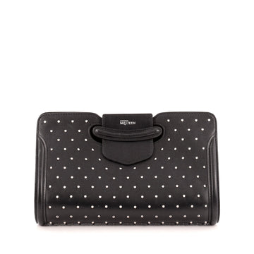 Alexander McQueen Heroine Clutch Studded Leather