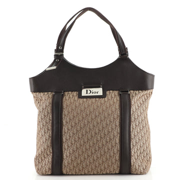 Christian Dior Street Chic Trotter Tote Diorissimo Canvas Medium
