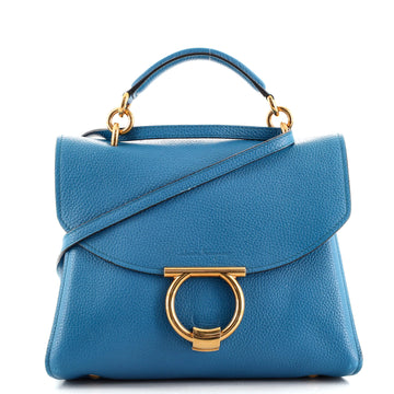 Salvatore Ferragamo Margot Satchel Leather Small