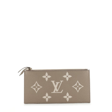 Louis Vuitton Felicie Zip Pouch Insert Bicolor Monogram Empreinte Giant