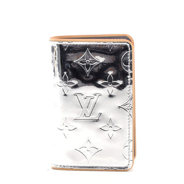 Louis Vuitton Slender Pocket Organizer Monogram Mirror Coated Canvas