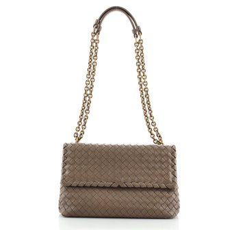 Bottega Veneta Olimpia Crossbody Bag Intrecciato Nappa Small