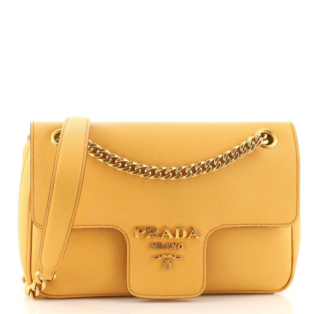 Prada Saffiano Pattina Tas Shoulder-bag Prada Pattina Taupe