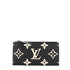 Louis Vuitton Felicie Zip Pouch Insert Bicolor Monogram Empreinte Giant  black