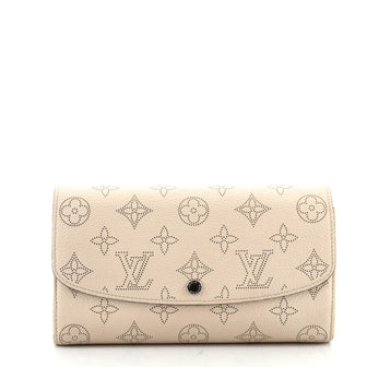 Louis Vuitton Iris Wallet NM Mahina Leather