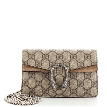 Gucci Dionysus Bag GG Coated Canvas Super Mini