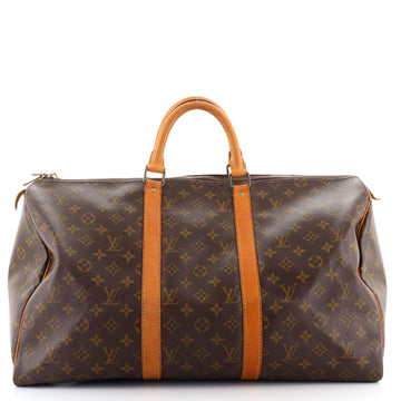 Louis Vuitton Keepall Bag Monogram Canvas 50