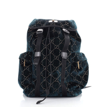 Gucci Techpack Backpack GG Velvet Medium
