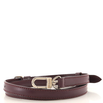 Louis Vuitton Adjustable Shoulder Strap Leather 16mm