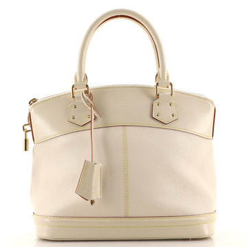Louis Vuitton Suhali Lockit Handbag Leather PM
