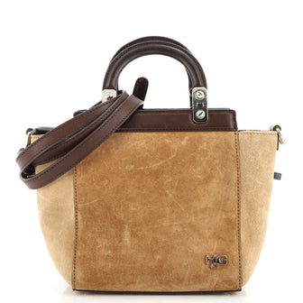Givenchy HDG Tote Suede with Leather Mini