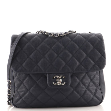 Chanel Urban Companion Flap Bag Quilted Caviar Large