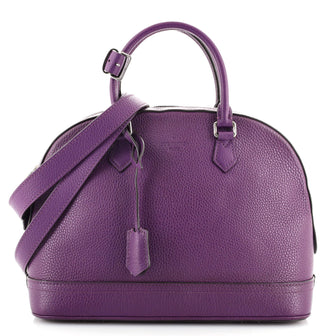Louis Vuitton Parnassea Alma Handbag Taurillon Leather PM