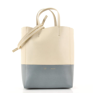 Celine Vertical Bi-Cabas Tote Grained Calfskin Small