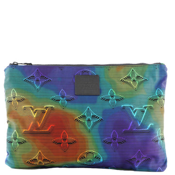 Louis Vuitton Reversible Pouch Limited Edition 2054 Monogram Textile