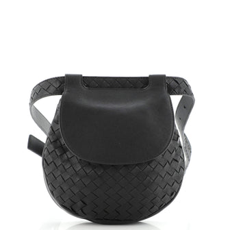 Bottega Veneta Flap Belt Bag	 Intrecciato Nappa Small