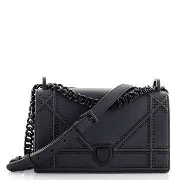 Christian Dior Ultra Matte Diorama Flap Bag Calfskin Small