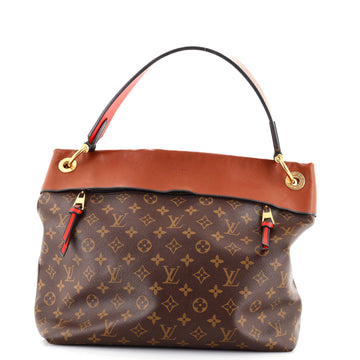 Louis Vuitton Tuileries Hobo Monogram Canvas with Leather