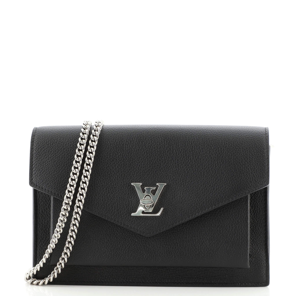 Louis Vuitton My Lock Chain Pochette Black