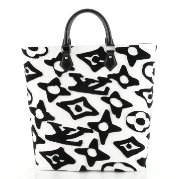 Louis Vuitton Cabas Limited Edition Urs Fischer Tufted Monogram Canvas