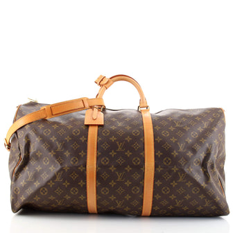 Louis Vuitton Keepall Bandouliere Bag Monogram Canvas 60