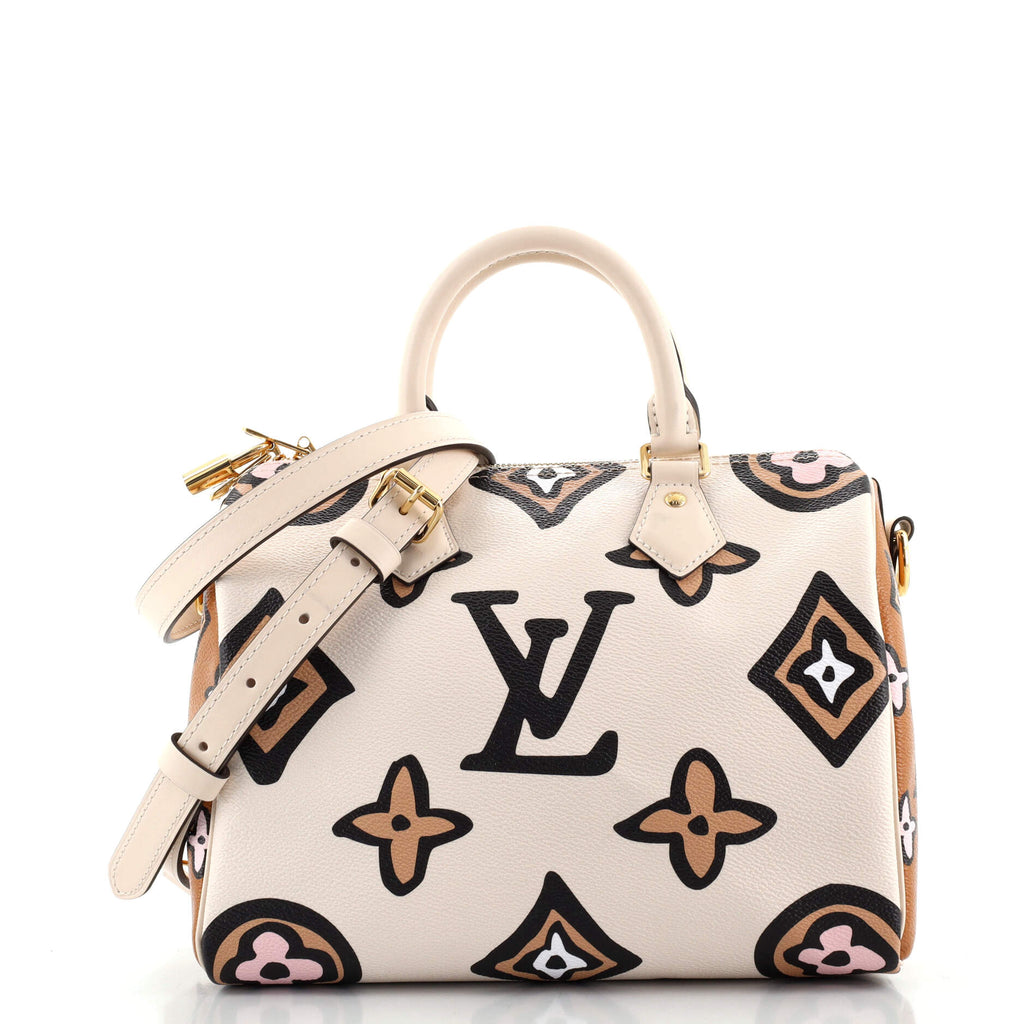 Louis Vuitton Wild At Heart Speedy Bandouliere 25 Monogram Handle Shoulder  Bag