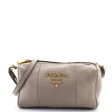 Prada Barrel Crossbody Bag Vitello Phenix Mini