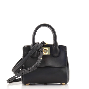 Salvatore Ferragamo Studio Satchel Leather Mini