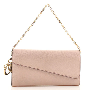 Christian Dior Diorissimo Rencontre Chain Wallet Leather