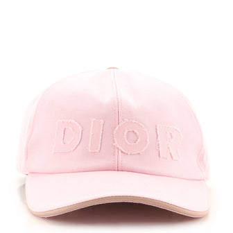 Christian Dior Homme Logo Baseball Cap Canvas