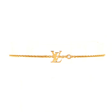 Louis Vuitton Idylle Blossom LV Bracelet 18K Yellow Gold with Diamond