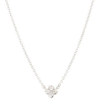Cartier Hindu Pendant Necklace 18K White Gold with Diamonds