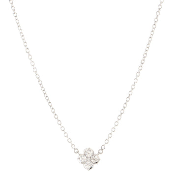 Cartier Hindu Pendant Necklace 18K White Gold with Diamonds
