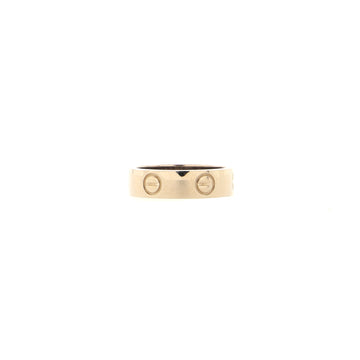 Cartier Love Band Ring 18K White Gold